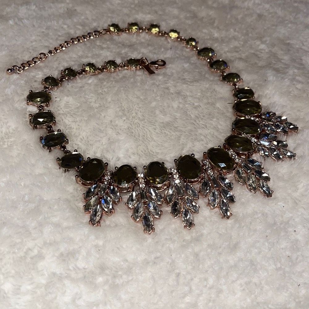 INC Macy’s Rhinestone Encrusted Necklace